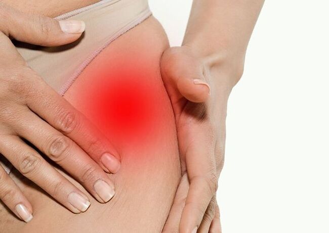 Pathological na proseso sa hip joint na may syphilis